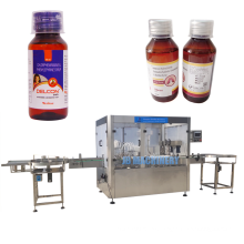 Automatic Rotary Liquid Juice Paste Syrup Palm Medical Pharmaceutical Filling and Capping Machine